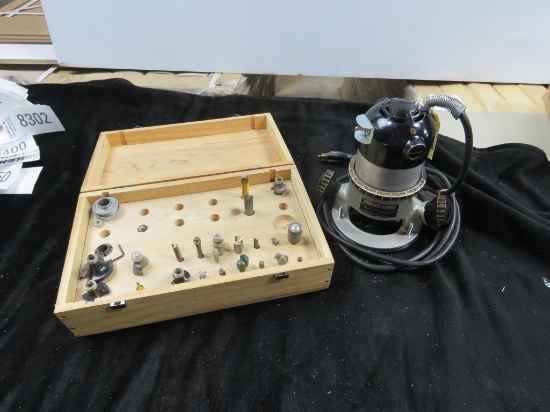 PORTER CABLE ROUTER WITH BITS