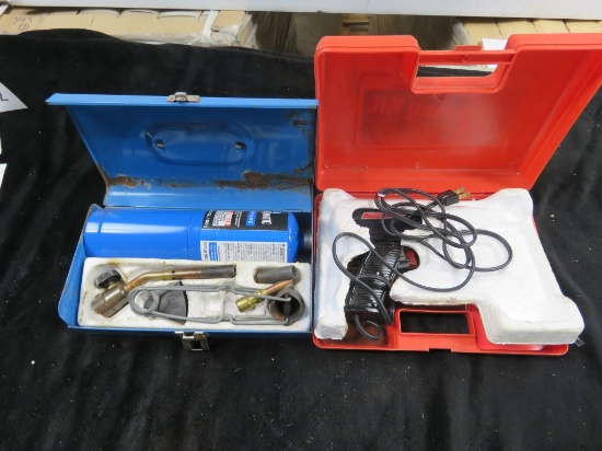 BERNZOMATIC TORCH AND SOLDER GUN