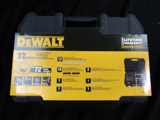 DEWALT 37 PIECE TOOL SET