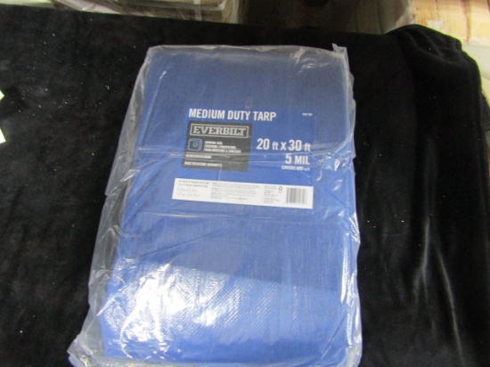 EVERBILT MEDIUM DUTY TARP 20FT X30FT