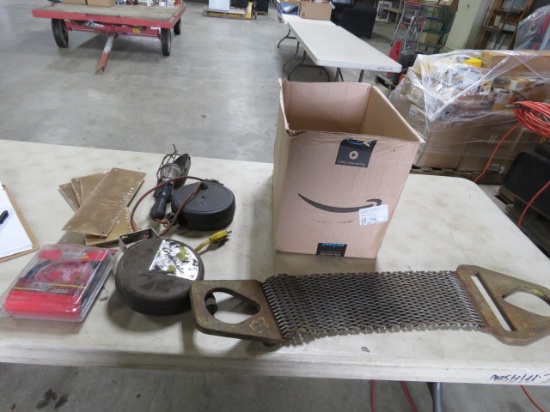 GROUP - EXTENSION CORD, KICK PLATES, WORK LIGHT, AND MORE