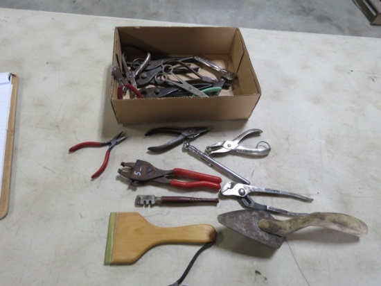 TOOLS PLIERS, TIN SNIPS, SCISSORS & MORE