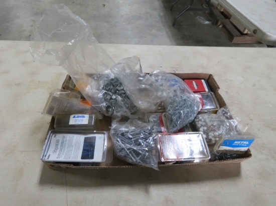 MISC NAILS, SCREWS, HOOKS, AND MORE