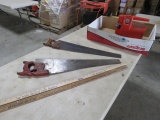YARD STICKS, HAND SAWS AIR COMPRESSOR