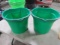 FEED BUCKETS GREEN