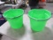 FEED BUCKETS GREEN