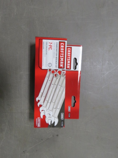 NEW CRAFTSMAN 7PC COMBINATION WRENCH SET METRIC