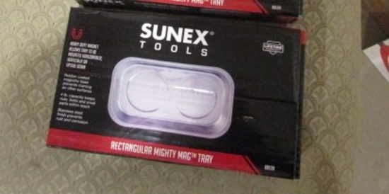 NEW SUNEX TOOLS RECTANGULAR MIGHTY MAG TRAY