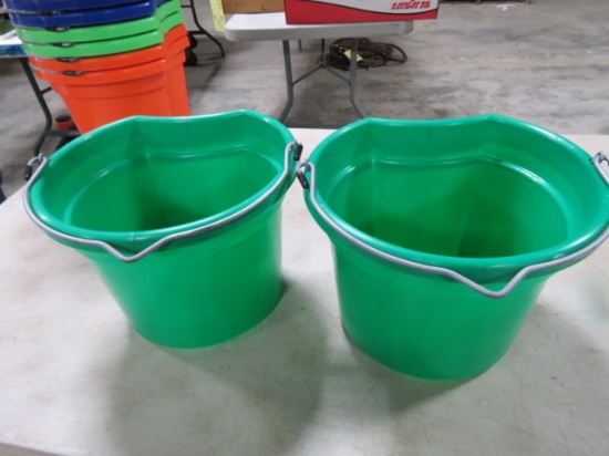 FEED BUCKETS GREEN