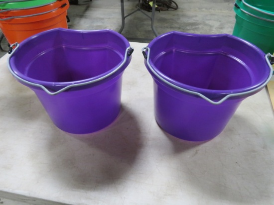 FEED BUCKETS PURPLE
