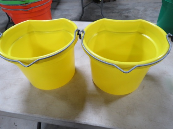 FEED BUCKETS YELLOW