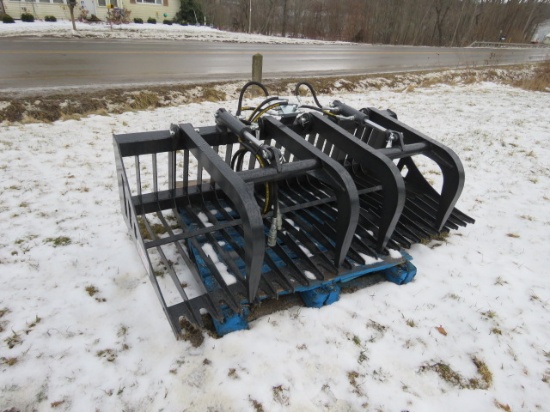 NEW JCT SKIDTEER ROCK GRAPPLE 72"