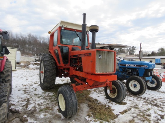 ALLIS CHALMERS 200 TRACTOR WITH CAB HEAT AIR 3525 HOURS