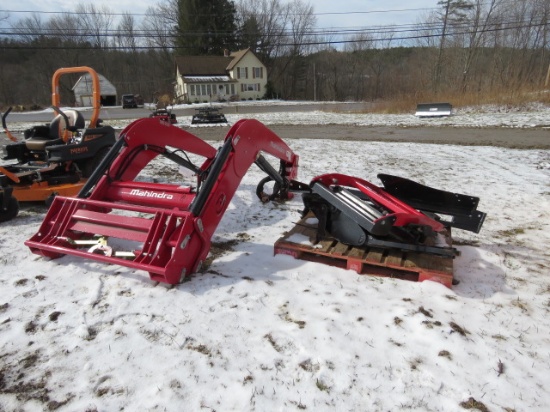 MAHINDRA 7095 CLGC QUICK ATTACH LOADER FRAME