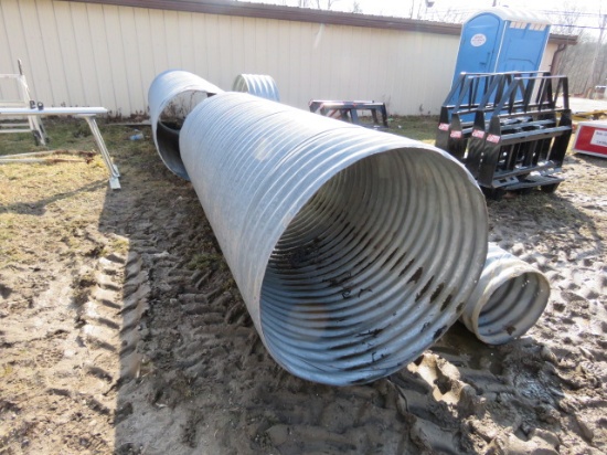 SLUCE PIPE 36"X8FT 6IN LONG