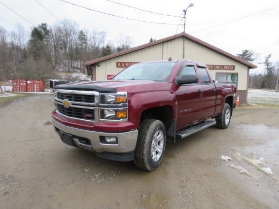 2014 CHEVY SILVERADO LT Z71 4WD CREW CAB