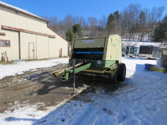 KRONE KR230 ROUND BALER FIXED CHAMBER 4X4 WITH HYDRAULIC NET WRAP