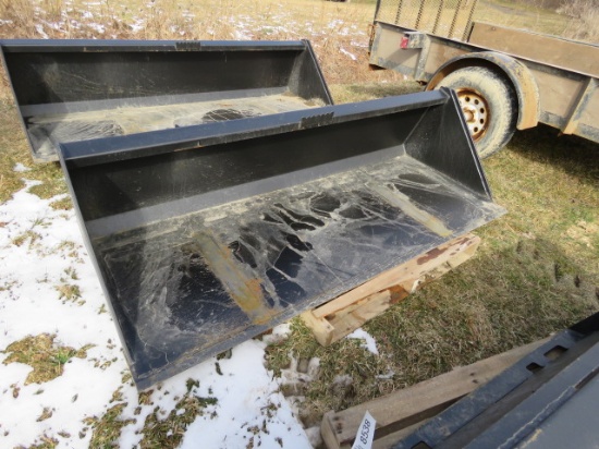 NEW KIVEL 78" SKIDSTEER BUCKET