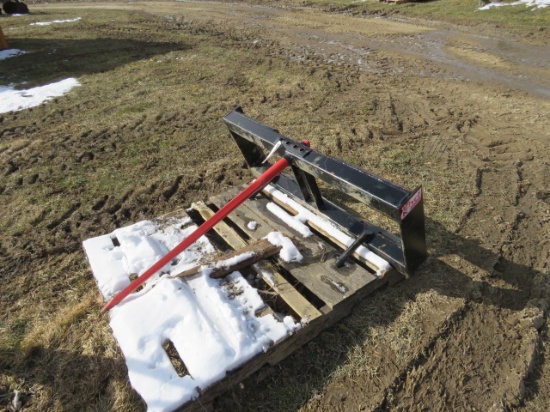 NEW KIVEL SKIDSTEER BALE SPEAR