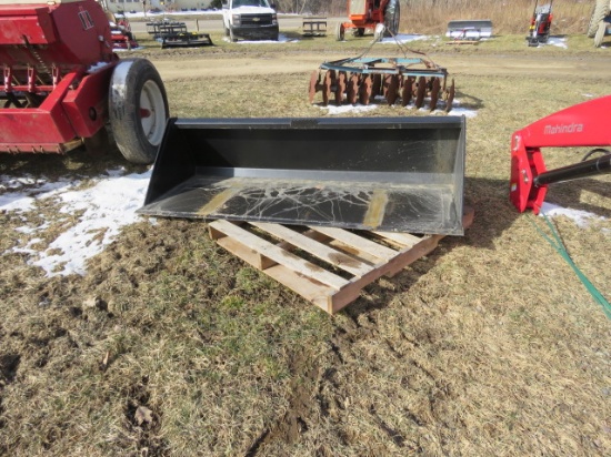 NEW KIVEL 78" SKIDSTEER BUCKET