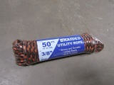 NEW 50FT BRAIDED UTILITY ROPE 3/8