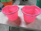 FEED BUCKETS PINK