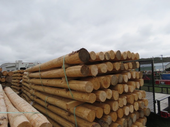 8FT TAMARAC FENCE POSTS