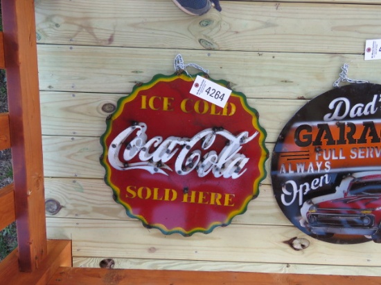 COCACOLA  TIN SIGN