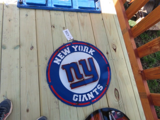 NEW YORK GIANTS TIN SIGN