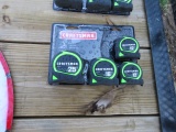 4PC NEW CRAFTSMAN TAPE MEASURE SET