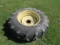 FIRESTONE ALL TRACTION FIELD & ROAD 16.9-26 TIRE ON RIM