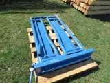 AUTOMATIC CATTLE HEADLOCK GATE- BLUE