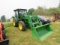 2018 JOHN DEERE 5055E TRACTOR WITH 520M LOADER