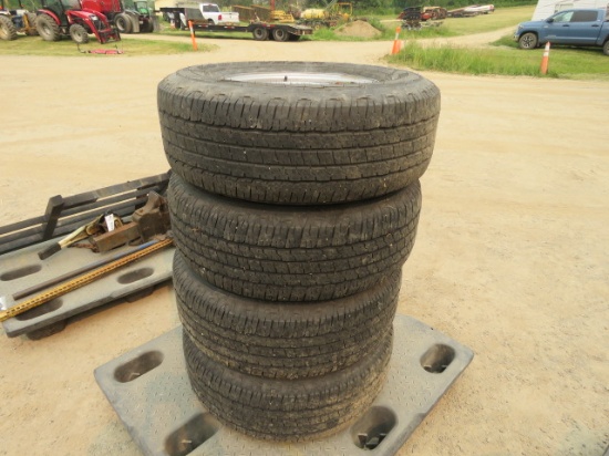 2012-18 SUPER DUTY WHEELS 8 LUG 265/70R17 SET OF 4