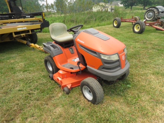 HUSQVARNA YTH24V48LS RIDING LAWN MOWER 614 HOURS