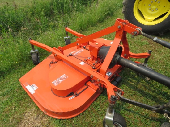 KIOTI 6FT FINISH MOWER 3PT HITCH NICE SHAPE