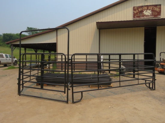 NEW CATTLE CORRAL WITH 6FT WALK THROUGH GATE