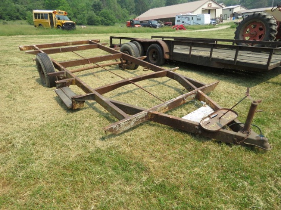 TRAILER FRAME NO TITLE BUY AS IS
