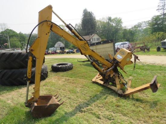 SUPER LONG 1199B 3PT HITCH BACKHOE ATTACHMENT