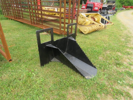 SKID STEER ATTACH STUMP BUCKET