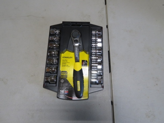 NEW STANLEY PASS THRU SOCKET SET