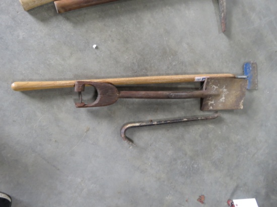 SHOVEL, EDGER, CROWBAR