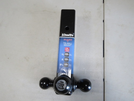 NEW DRAW TITE CLASS V TRI BALL MOUNT HITCH