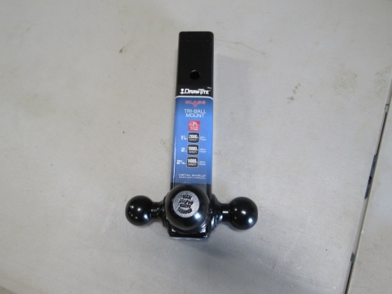 NEW DRAW TITE CLASS V TRI BALL MOUNT HITCH