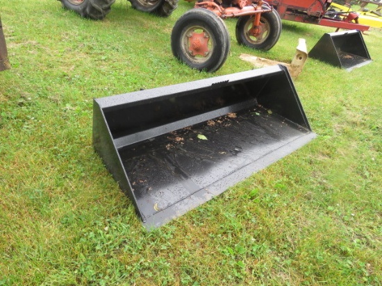 NEW 72" KIVEL SKIDSTEER BUCKET