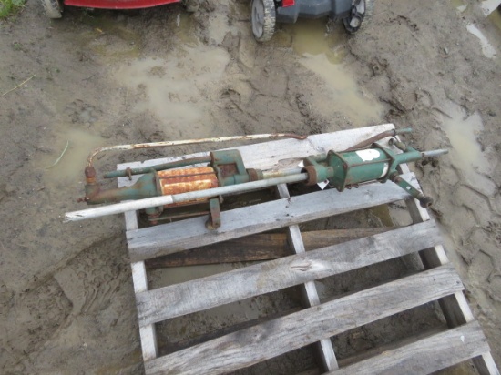 2- 55 GALLON OIL PUMPS