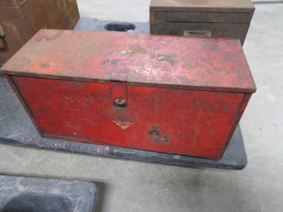 SNAP ON TOOL BOX RED