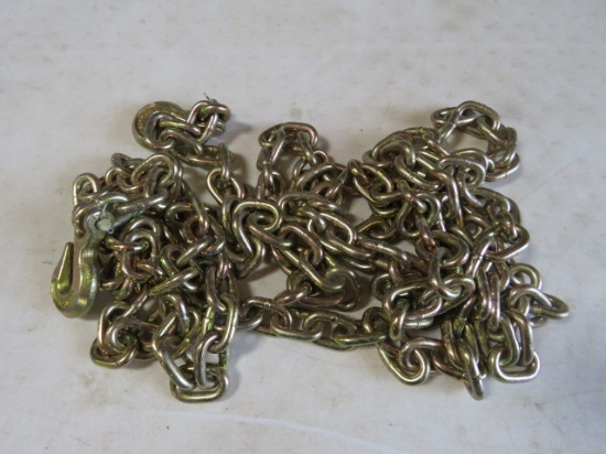 NEW DOUBLE HOOK 20FT CHAIN G70 3/8