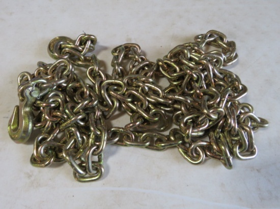 NEW DOUBLE HOOK 20FT CHAIN G70 3/8