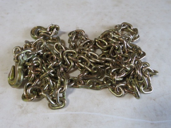 NEW DOUBLE HOOK 20FT CHAIN G70 3/8
